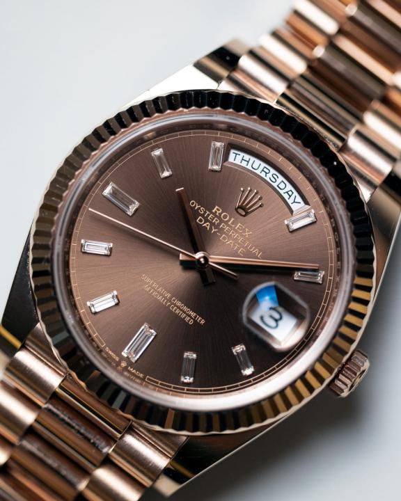 Rolex Oyster Perpetual Day Date Copper-Brown