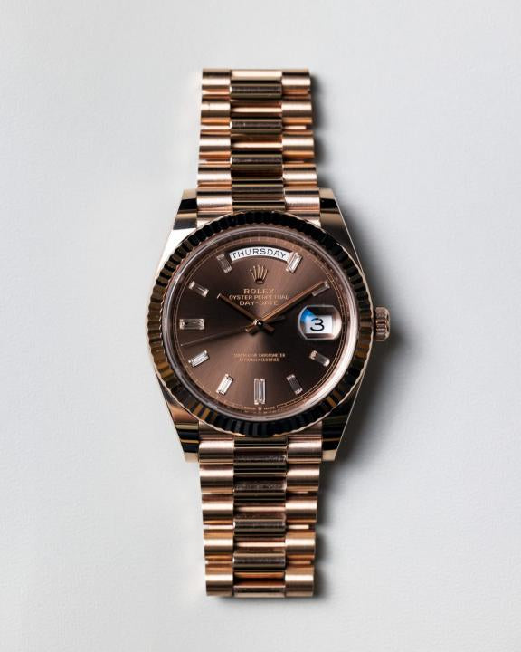 Rolex Oyster Perpetual Day Date Copper-Brown