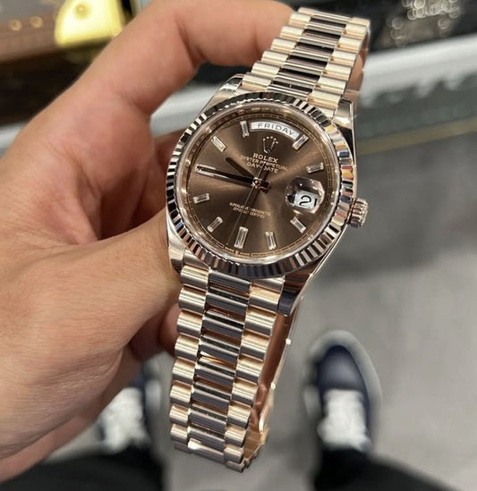 Rolex Oyster Perpetual Day Date Copper-Brown