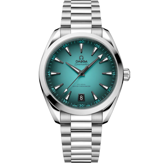 Omega Turquoise Seamaster Aqua Terra 150M Co‑Axial Master Chronometer